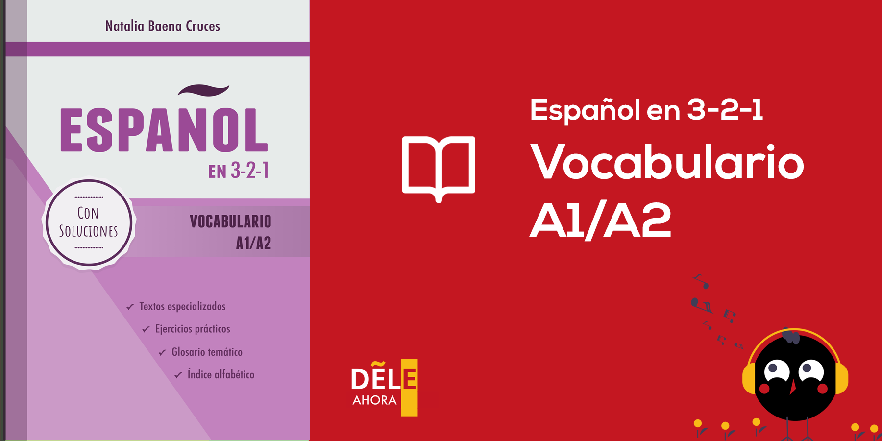 Vocabulario A A Espa Ol En Libros Dele Ahora