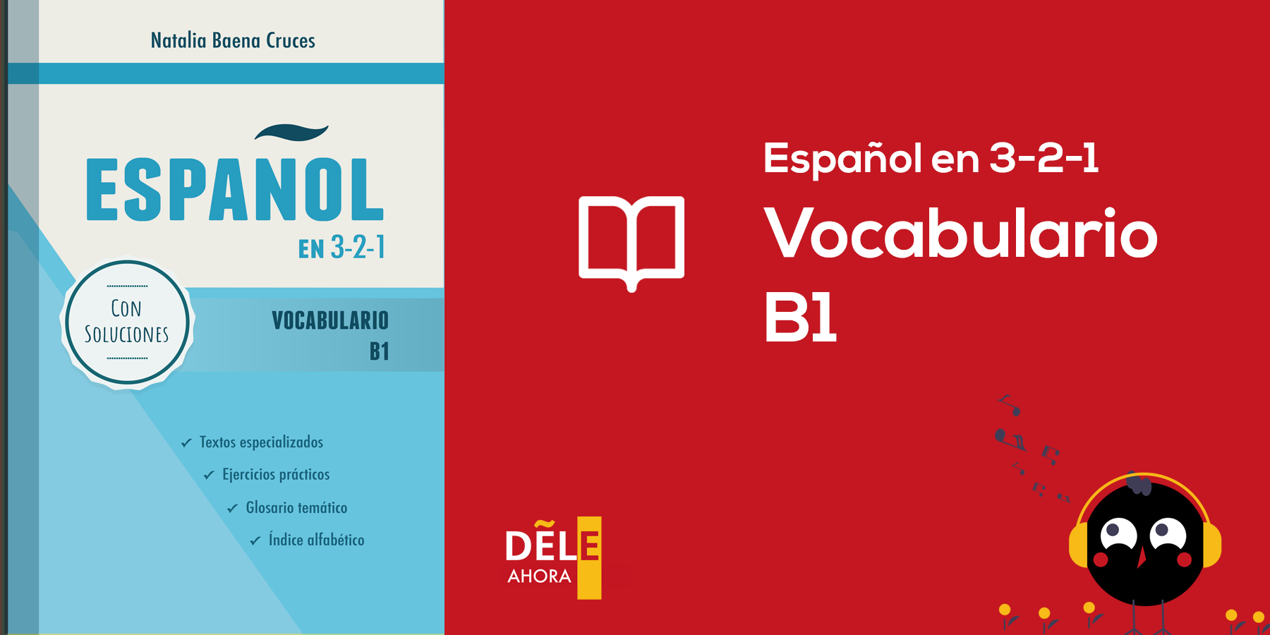 Vocabulario B1 | Español En 3-2-1 | Libros • DELE Ahora