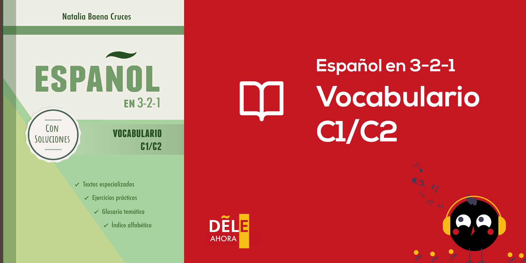 Vocabulario C1c2 Español En 3 2 1 Libros • Dele Ahora 1437